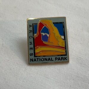 Arches National Park Enamel Lapel Collectors Pin